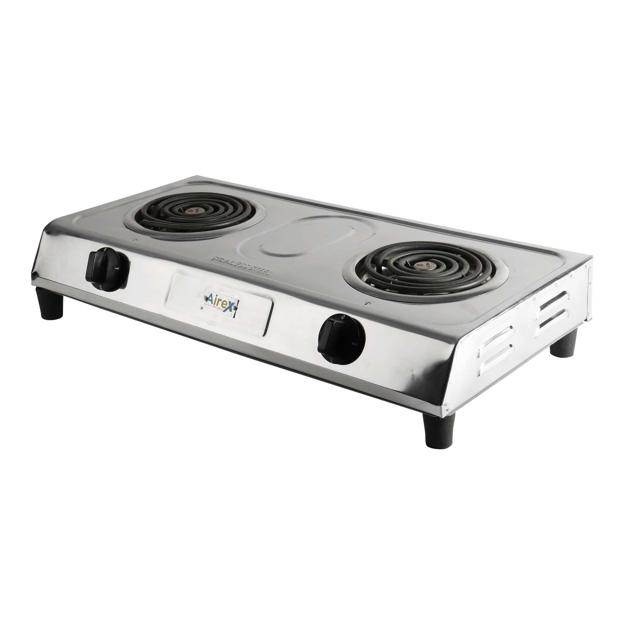 DOUBLE HOTPLATE STAINLESS STEEL